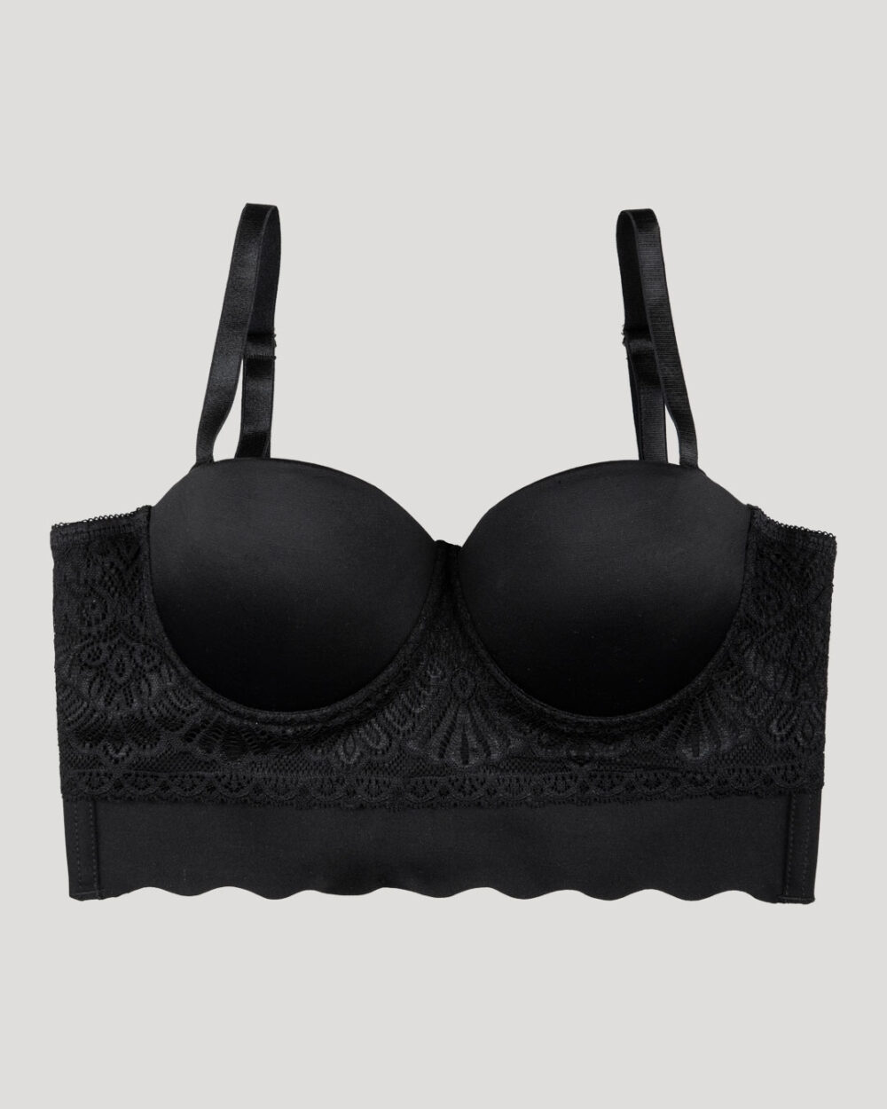 Brasier Bustier Encaje Strapless