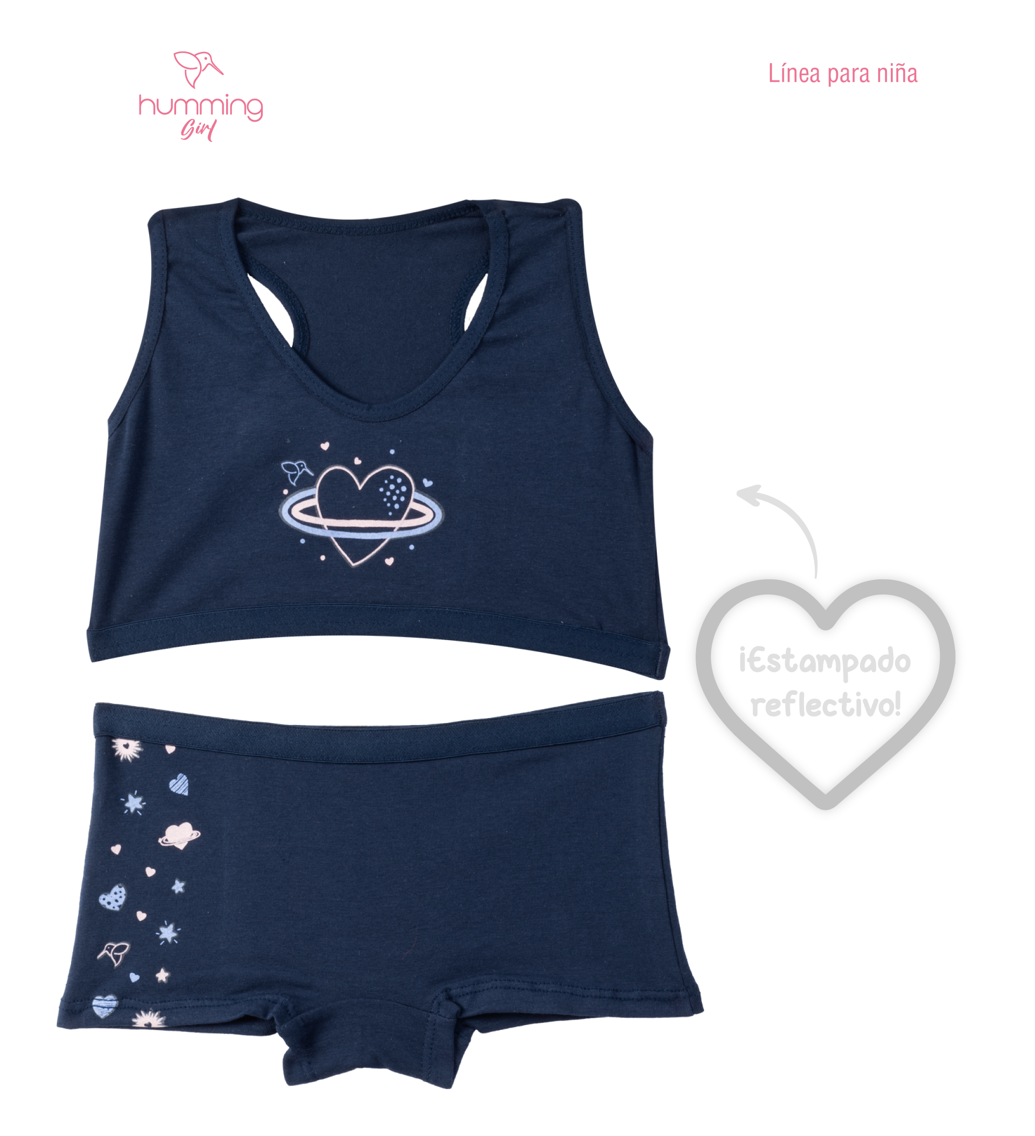 CONJUNTO NIÑA DEPORTIVO REFLECTIVO - Imagen 4